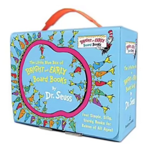 The Little Blue Box of Bright and Early Board Books by Dr. Seuss
